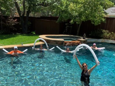Debbie Koeppel: swimming for a cause