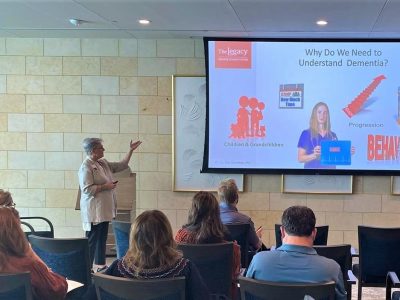 The Legacy offers staff training for dementia