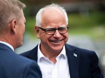 Kamala Harris selects Tim Walz, pro-Israel Minnesota governor, as her running mate