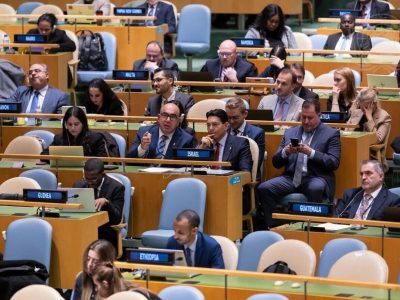 ‘Moral failure,’ Israeli mission in New York says of votes in United Nations