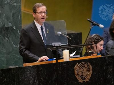 Herzog slams UN ‘moral bankruptcy’ at its Holocaust memorial event