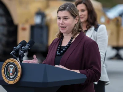 Elissa Slotkin, Jewish Democrat delivering the response to Trump, comes from a riveting immigrant story