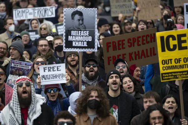 Mahmoud Khalil will remain in ICE detention as case is made for deporting him