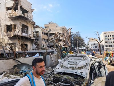 ‘Gratitude to be alive’: Surviving an Iranian missile strike
