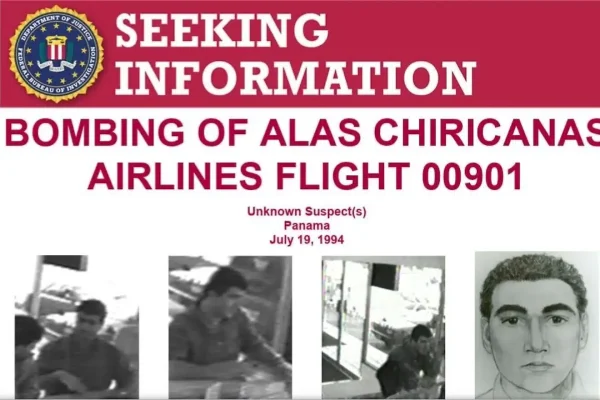 Breakthrough in 1994 Panama plane bombing: plotter captured
